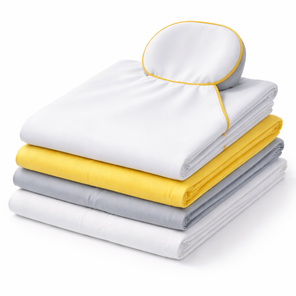 Dental drapes and covers ready for laundering