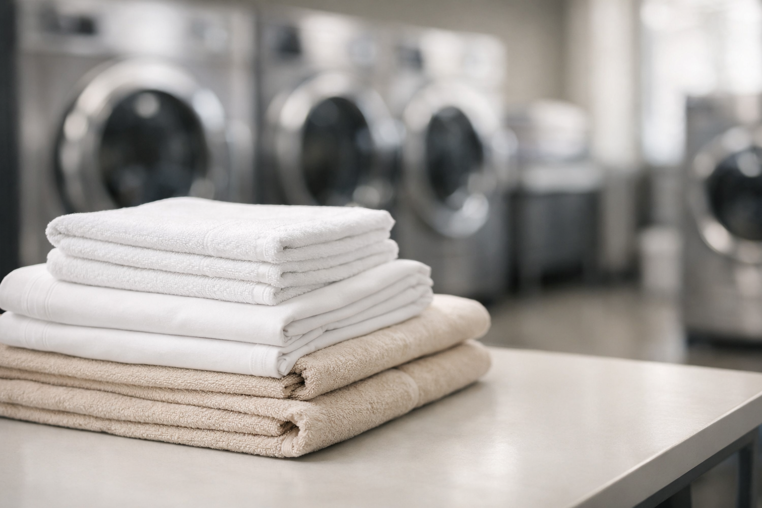 Pickup and delivery linen cleaning service near Penn Station San Diego