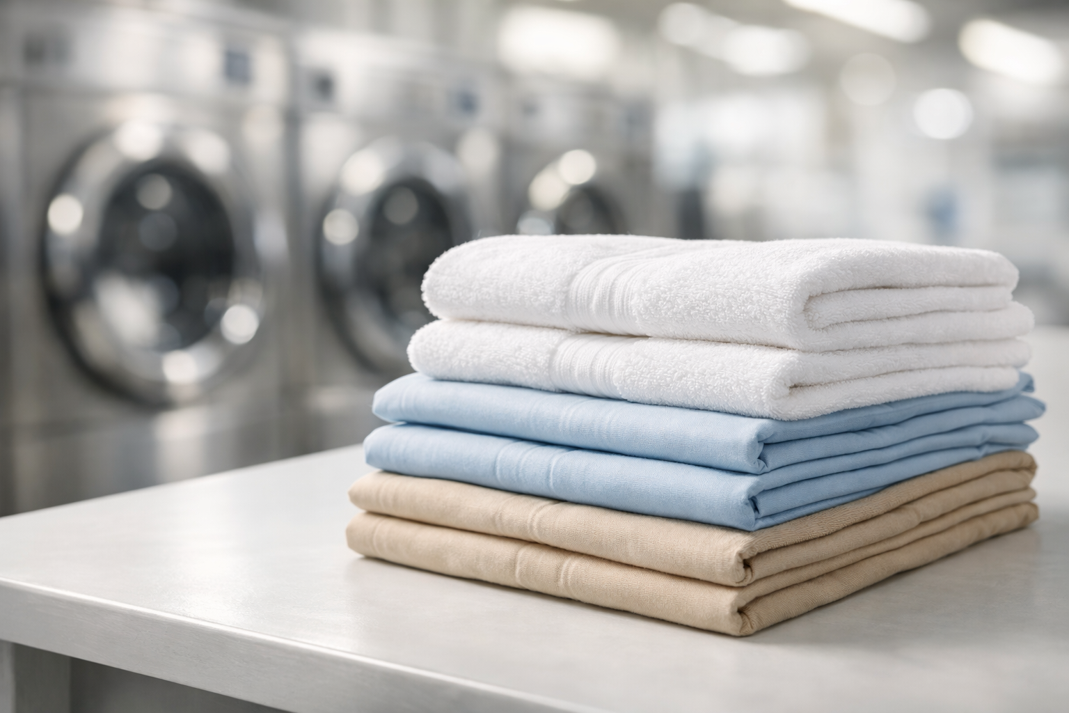 Pickup and delivery linen cleaning service near Southcrest California