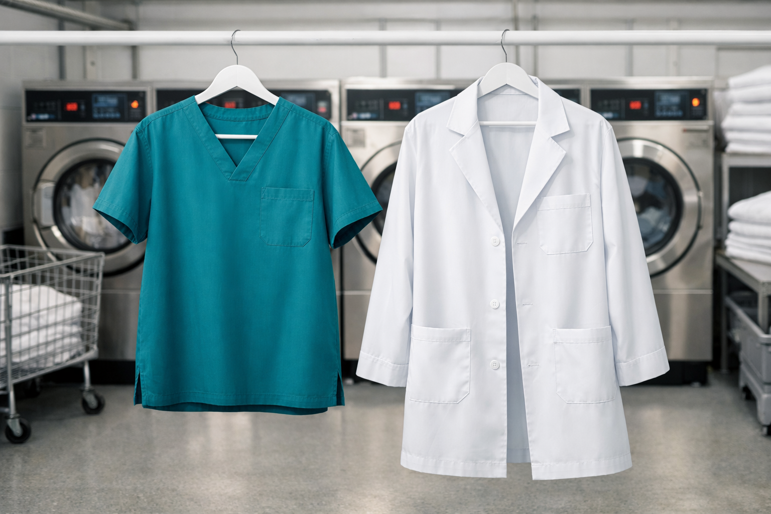 Pickup and delivery medical laundry service near Lincoln Acres