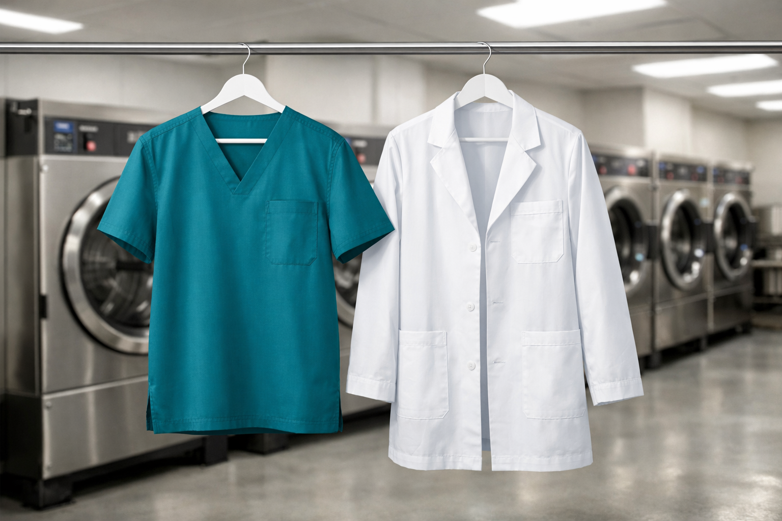 Pickup and delivery medical laundry service near Marina