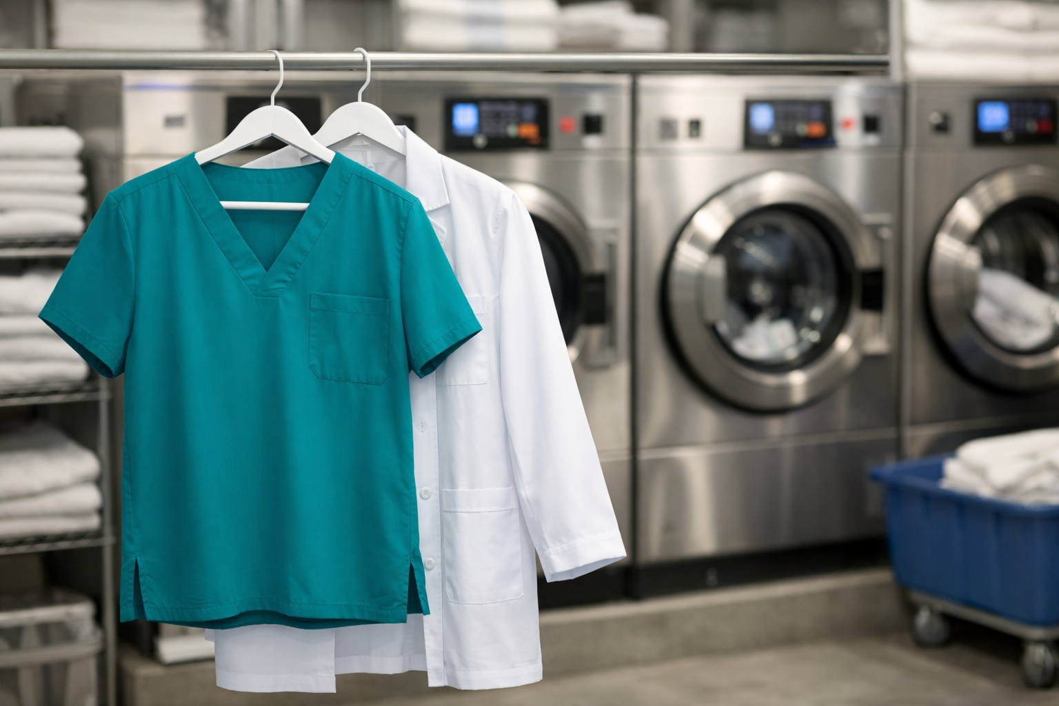 Medical laundry pickup and delivery service near Mission Bay