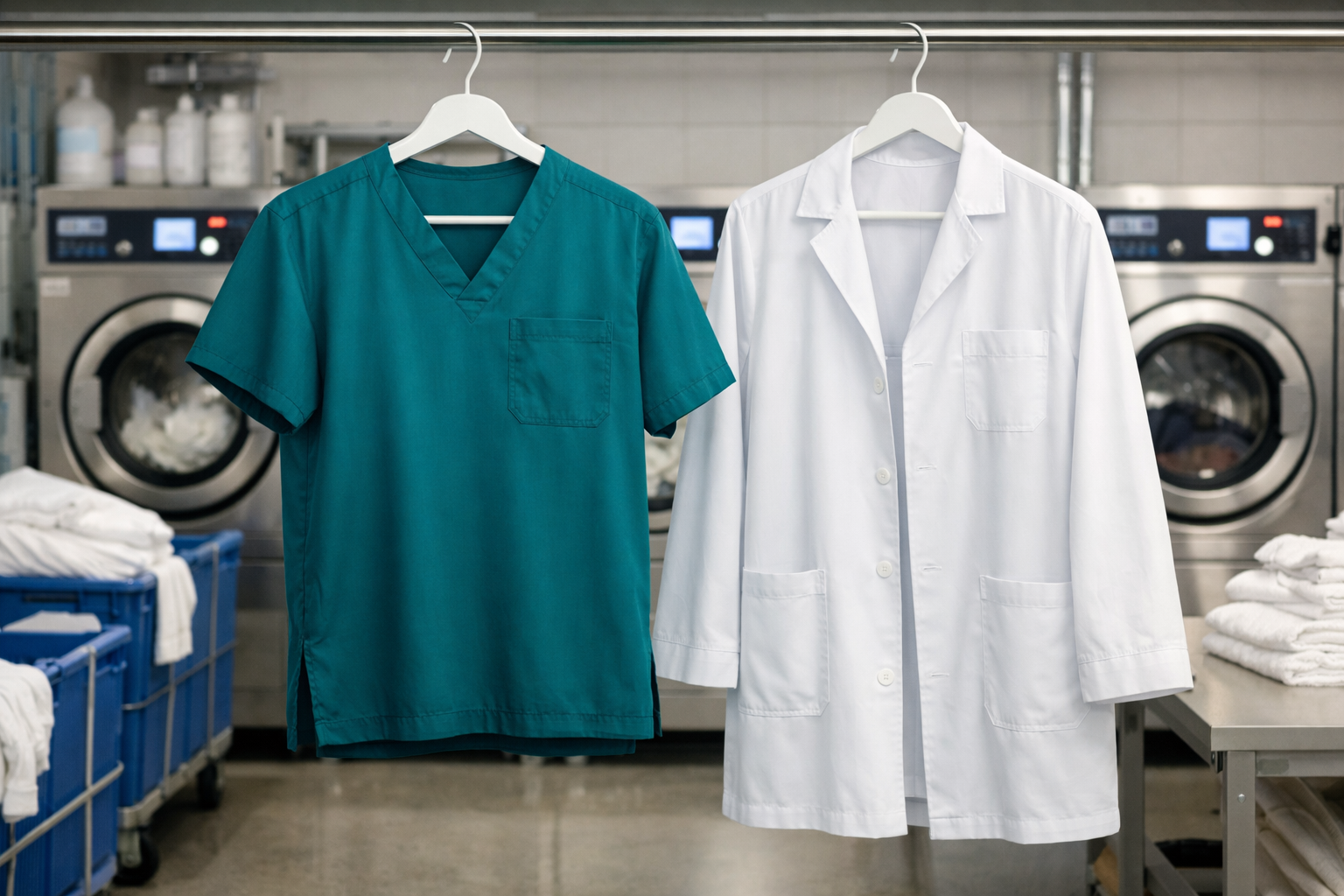 Pickup and delivery medical laundry near Sunset Cliffs