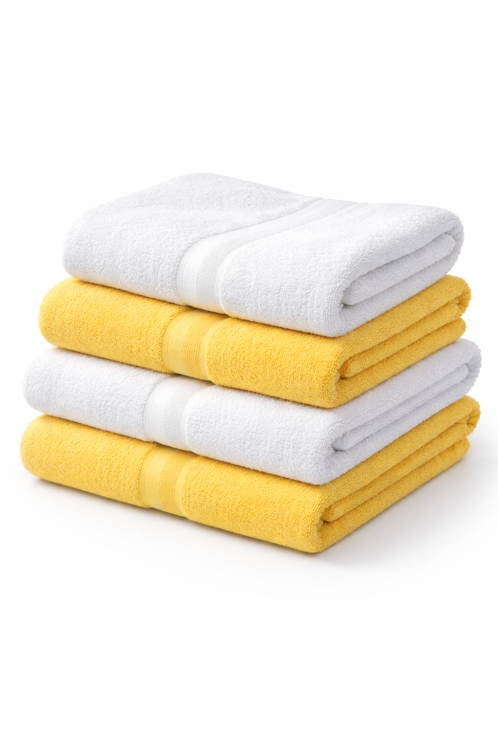 Towels for dentists folded neatly in San Diego
