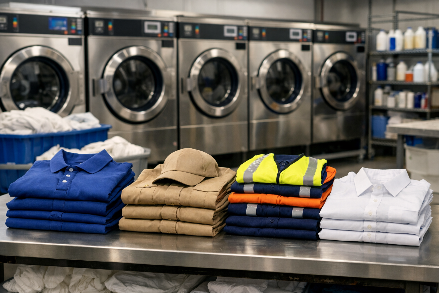 Commercial uniform laundry near 92118