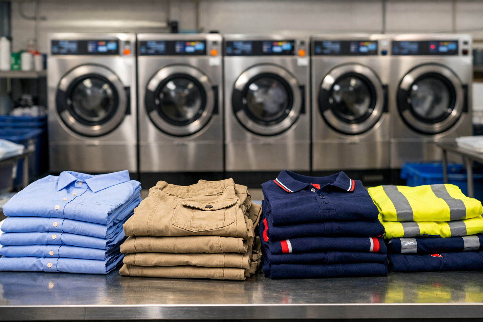 Uniform laundry service near Bankers Hill California