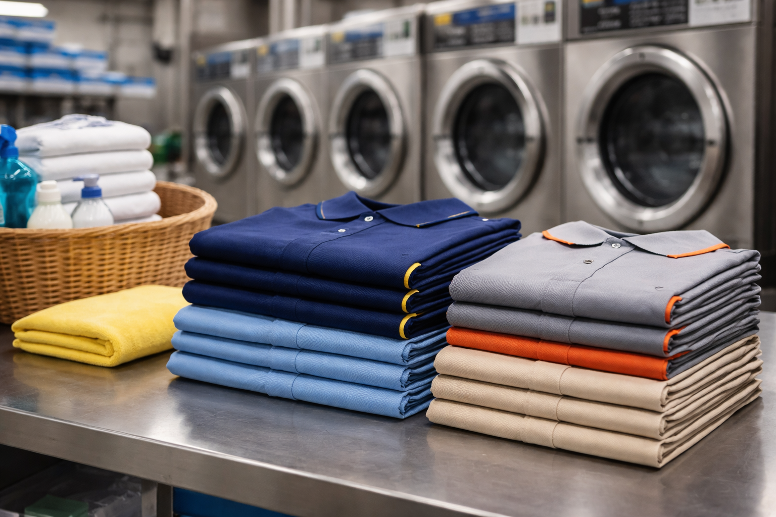 Uniform laundry pickup and delivery near Bay Ho San Diego