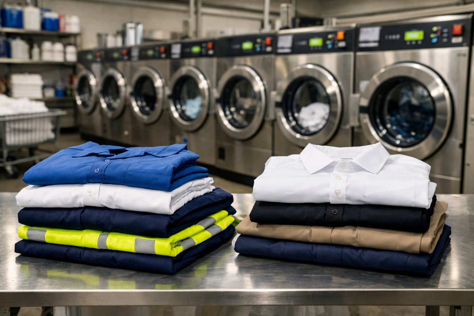 Uniform laundry delivery service near Grant Hill San Diego