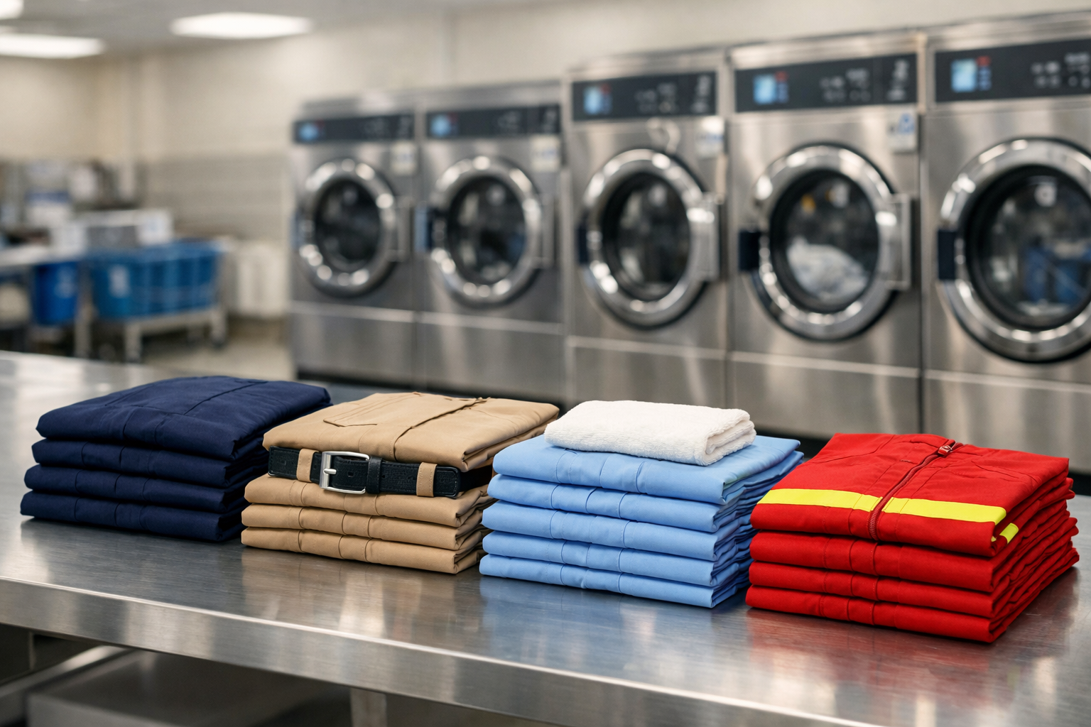 Pickup and delivery uniform laundry service near Mission Valley San Diego