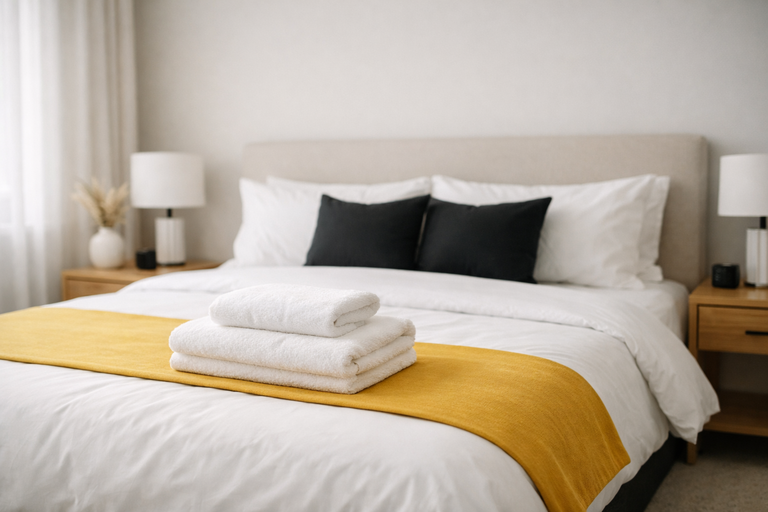 Vacation rental laundry service near Marston Hills
