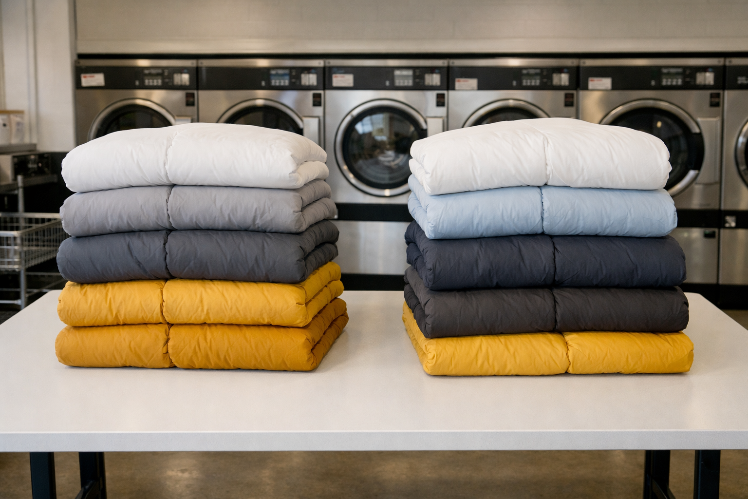 Freshly cleaned comforter service near Lincoln Park in San Diego
