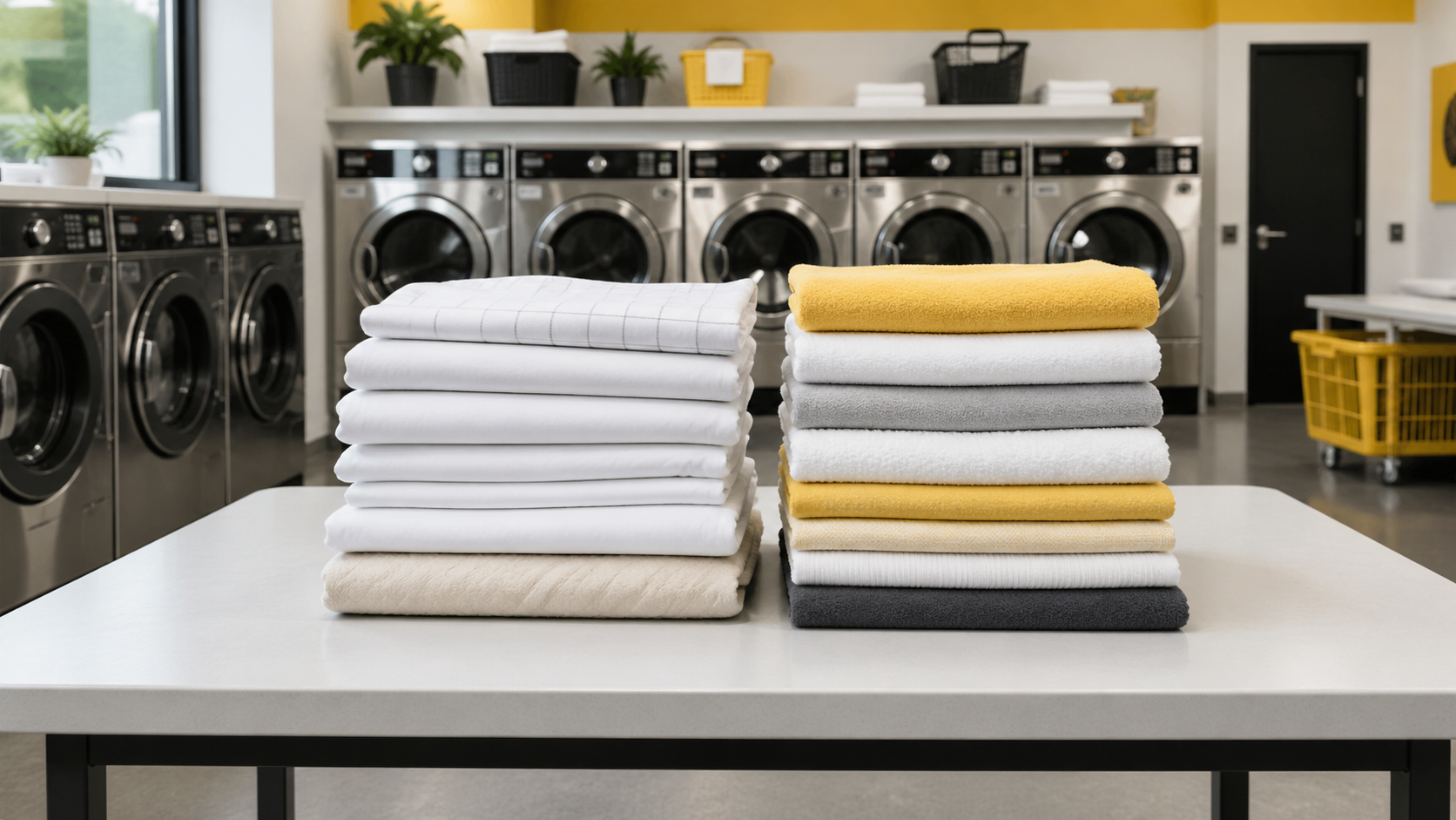 Commercial laundry service near 92106