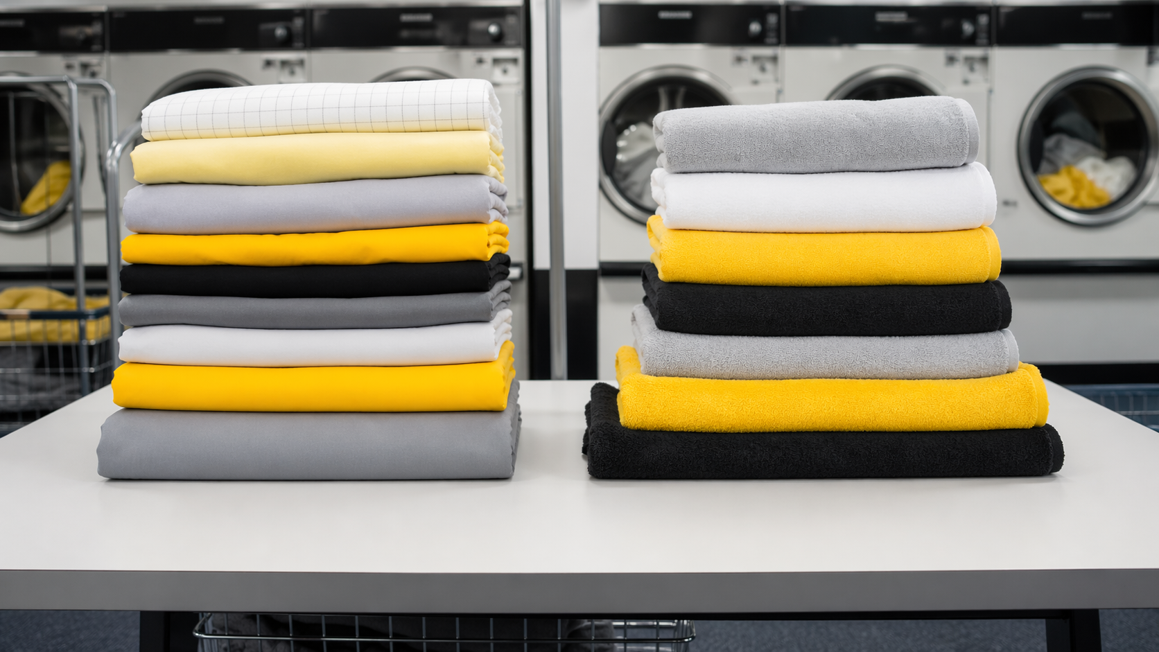 Commercial laundry service near Boal