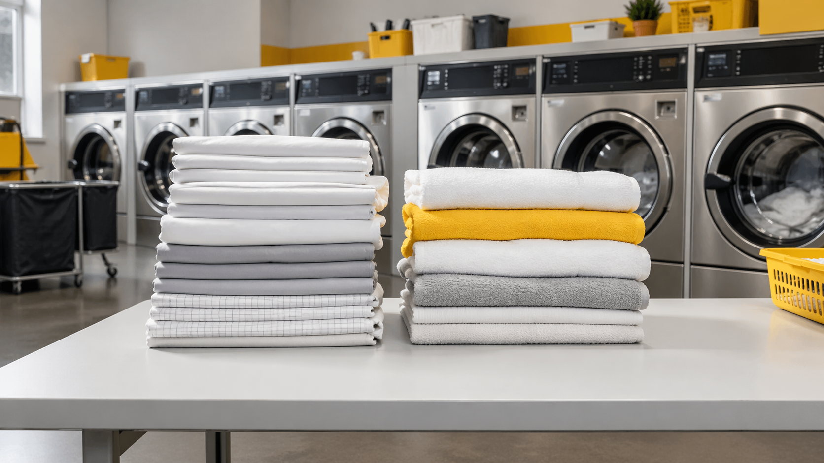 Commercial laundry service near Penn Station