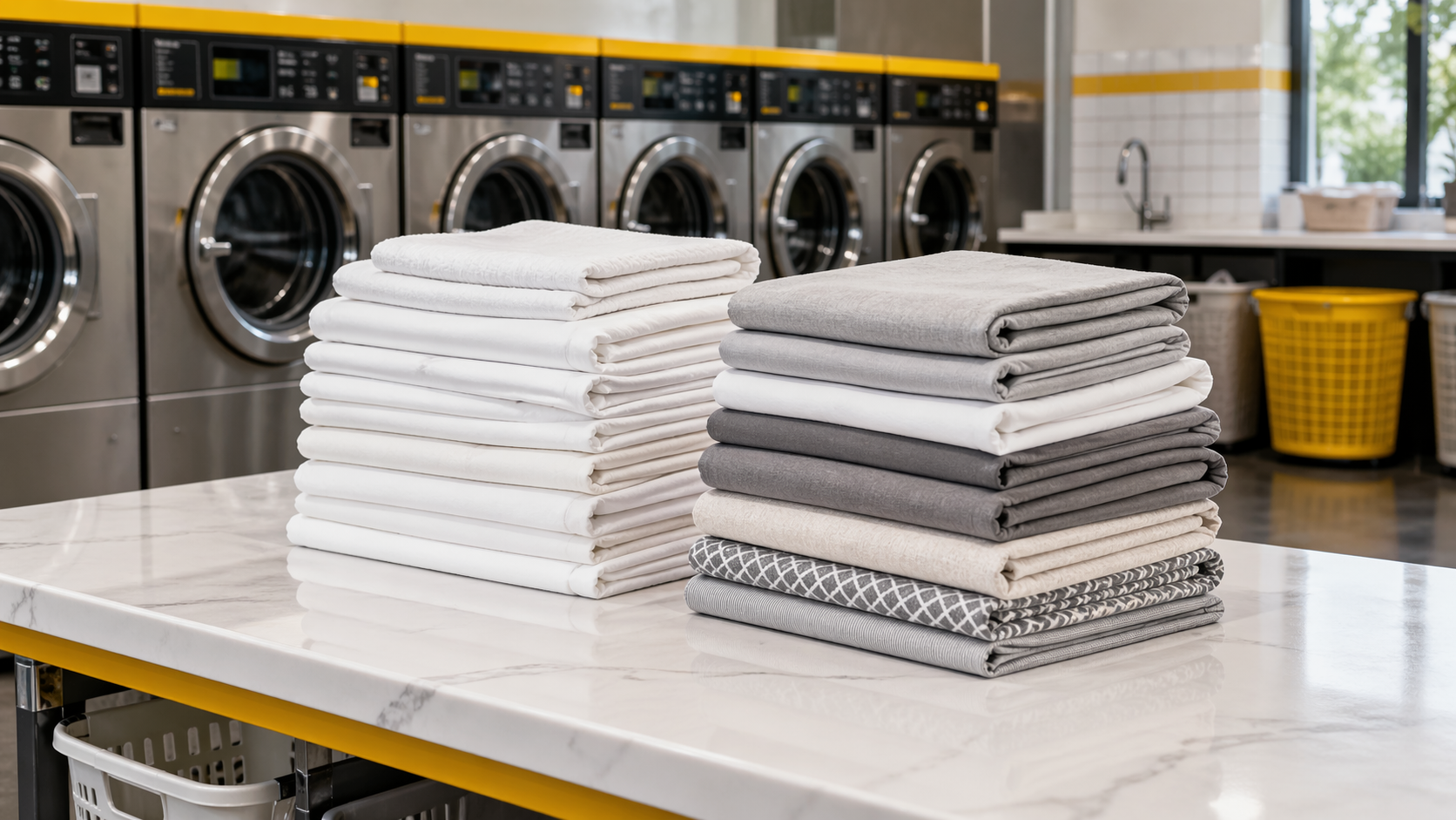 Commercial laundry pickup and delivery near Stockton San Diego