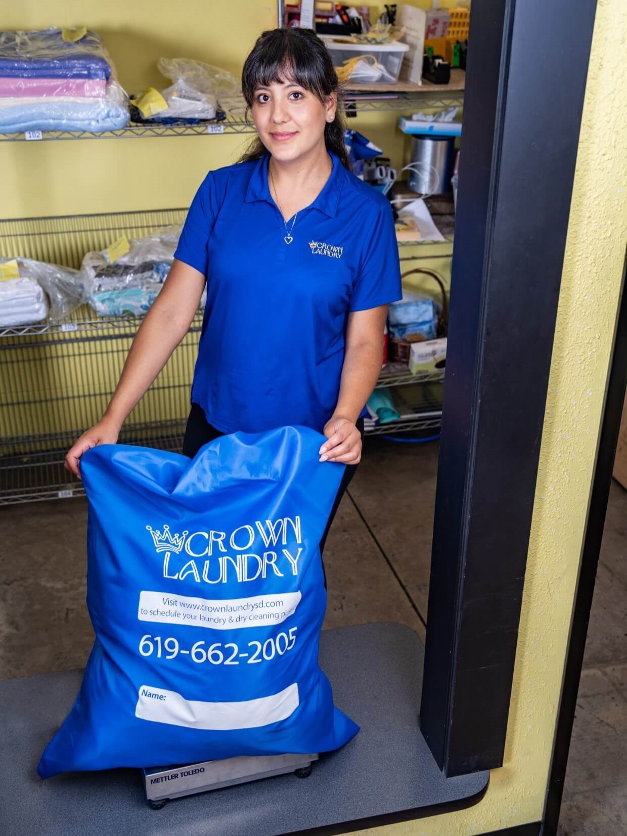 Efficient hospital laundry service