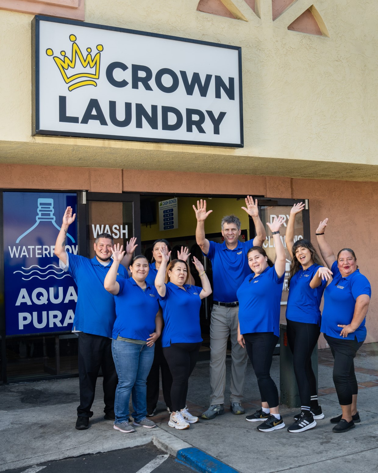 Efficient laundry pickup and delivery service