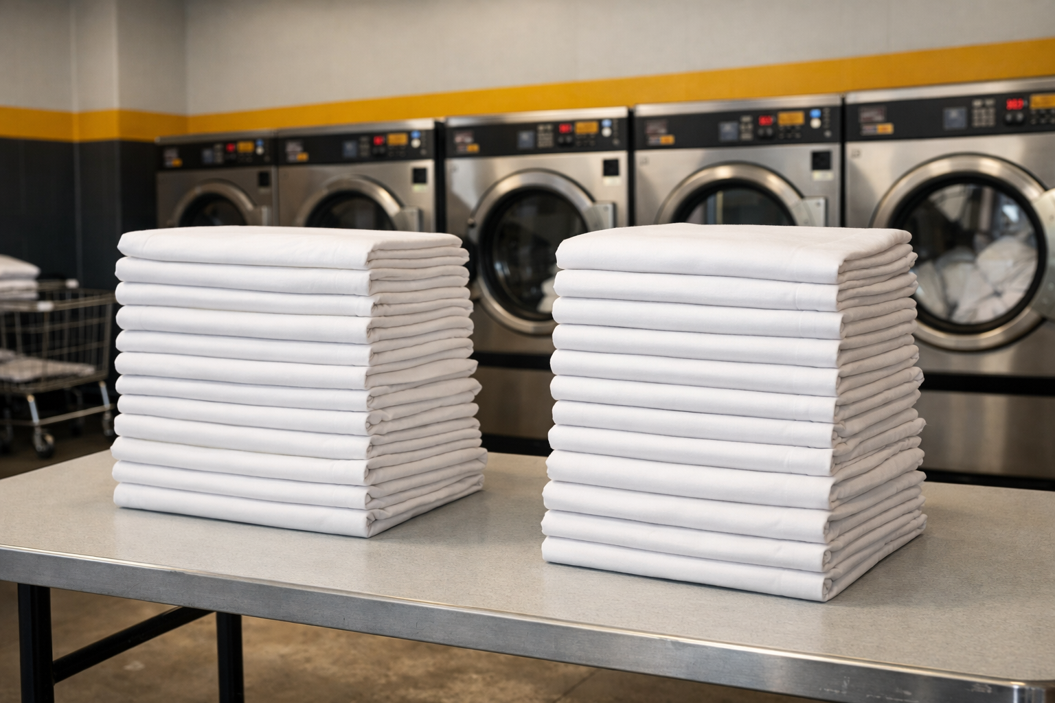 Hospital laundry service area near 92113 California