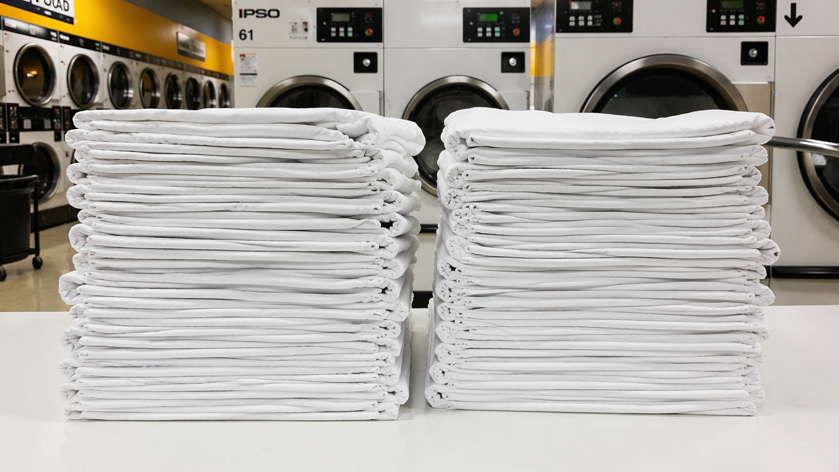 Commercial hospital laundry pickup and delivery near Montecito Point California