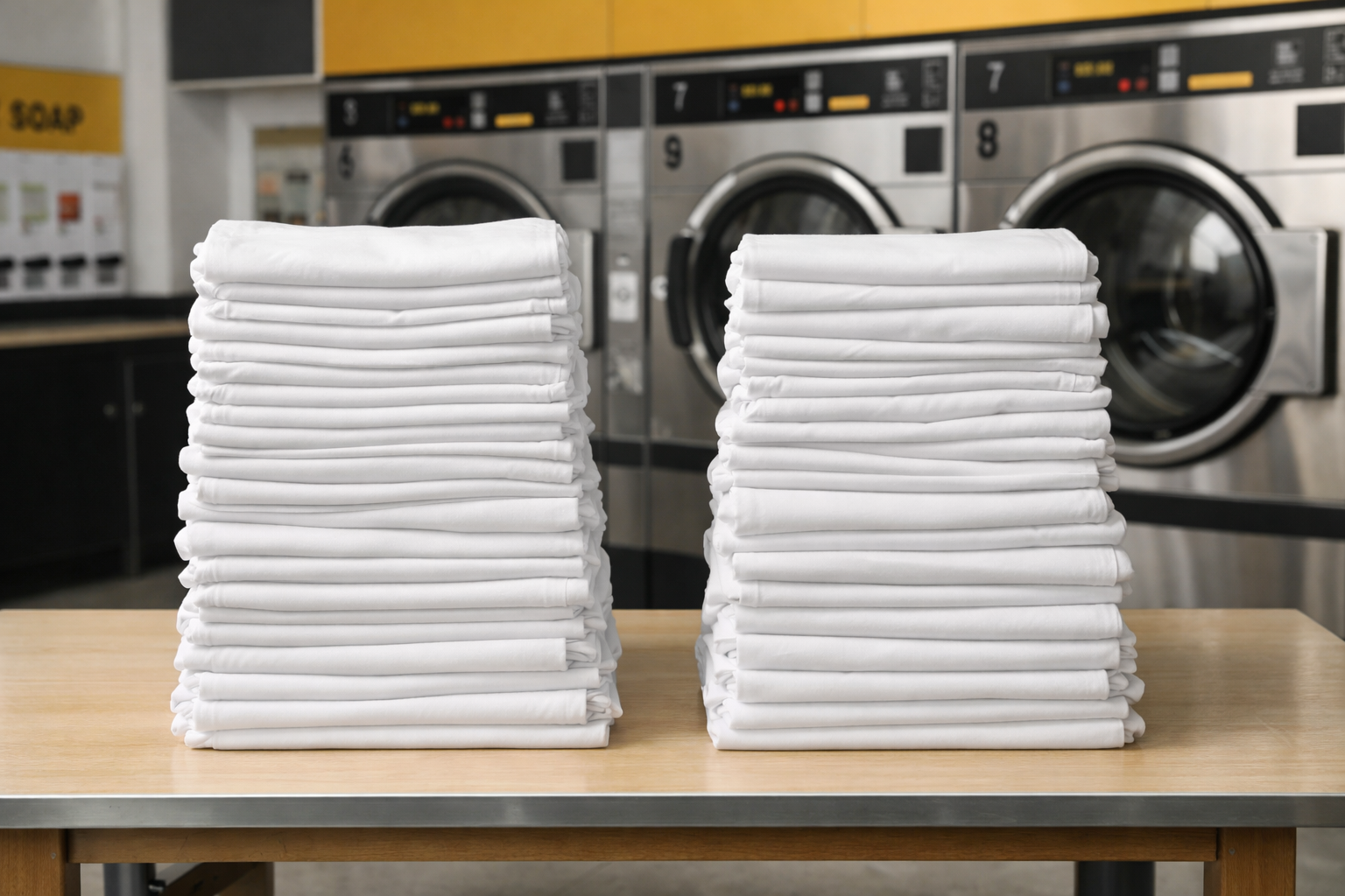 Hospital laundry service near Stockton