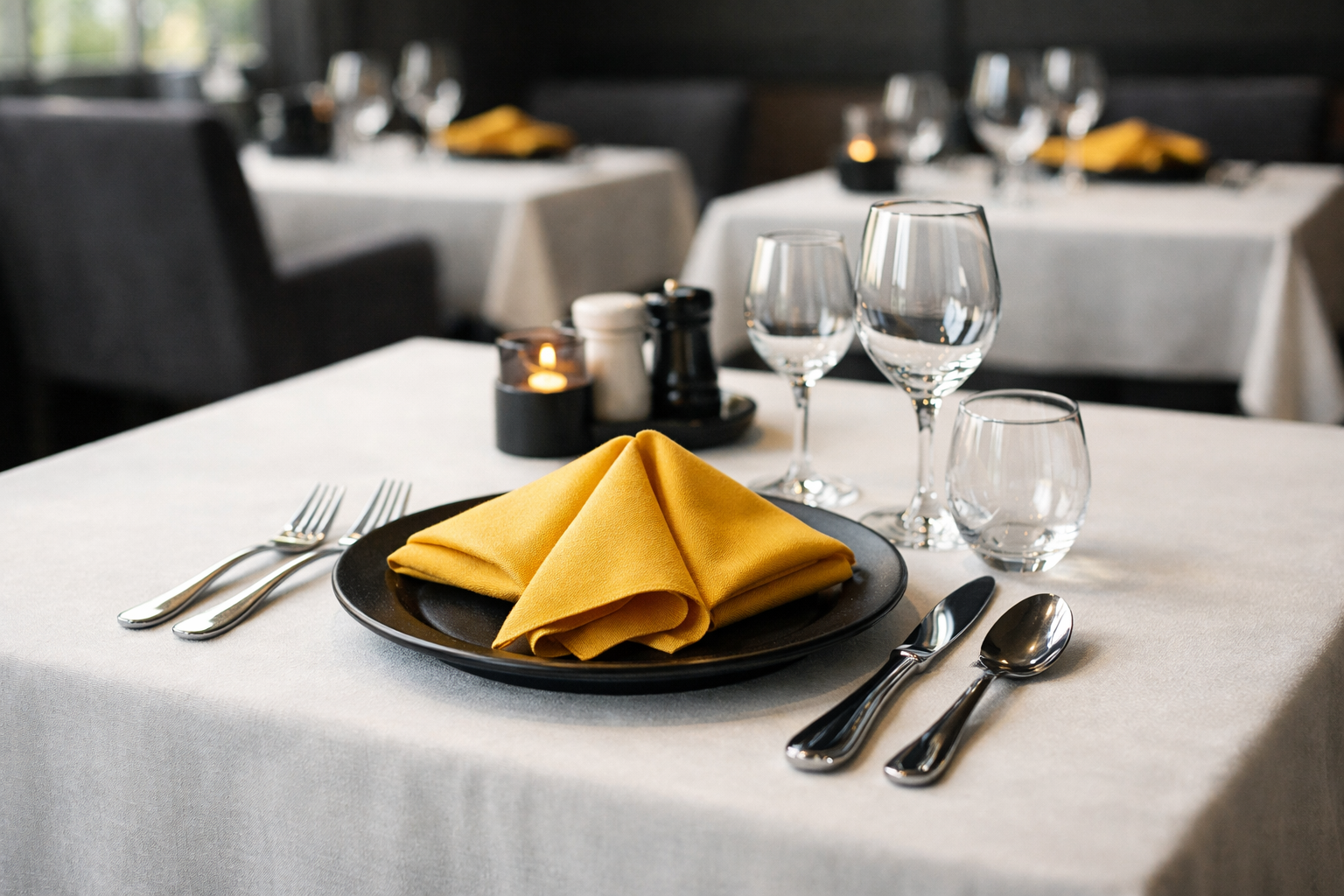 Napkin laundry service near Hillcrest California