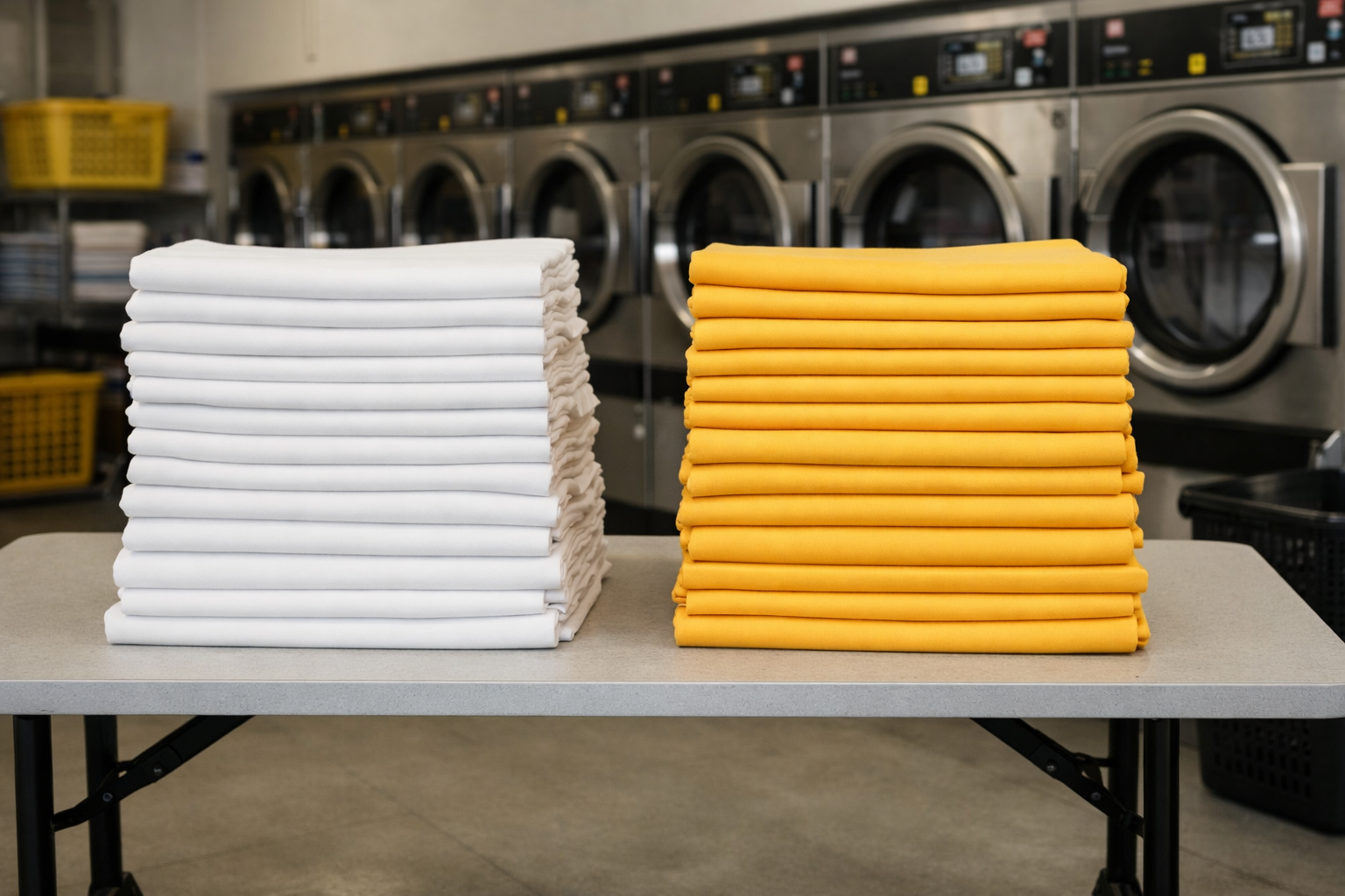 Pickup and delivery tablecloth laundry near Sherman Heights