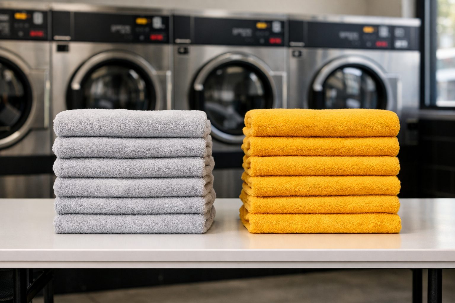 Commercial towel laundry service near Bonita California