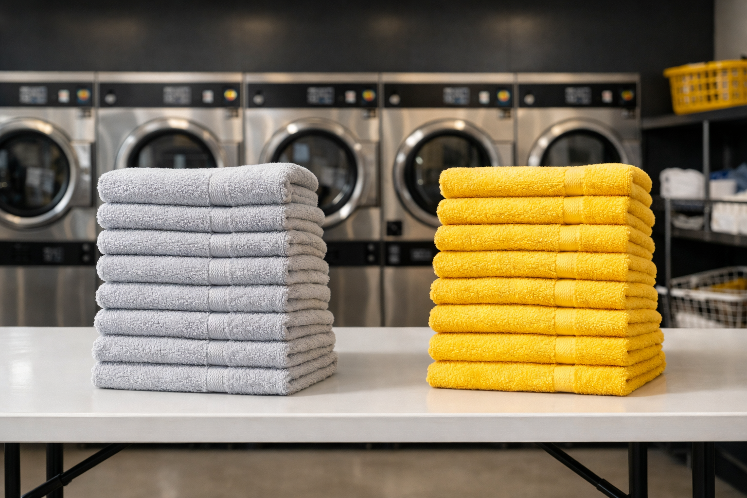 Commercial towel laundry service near Five Points